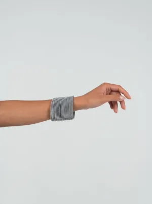 Grey Velour Bangles