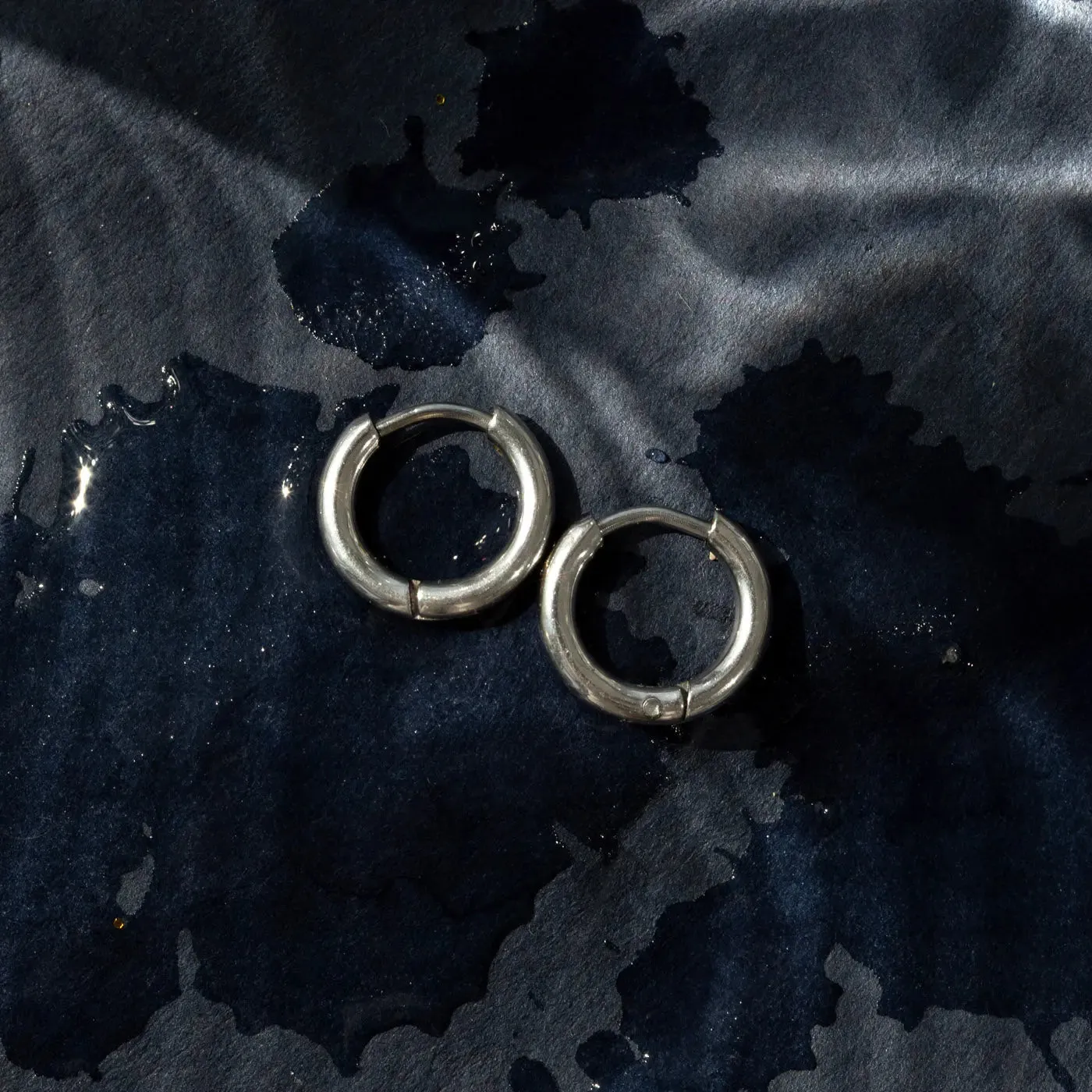 Harper - Hoop Earrings 12mm Stainless Steel