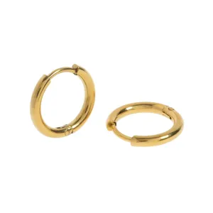 Harper - Hoop Earrings 12mm Stainless Steel
