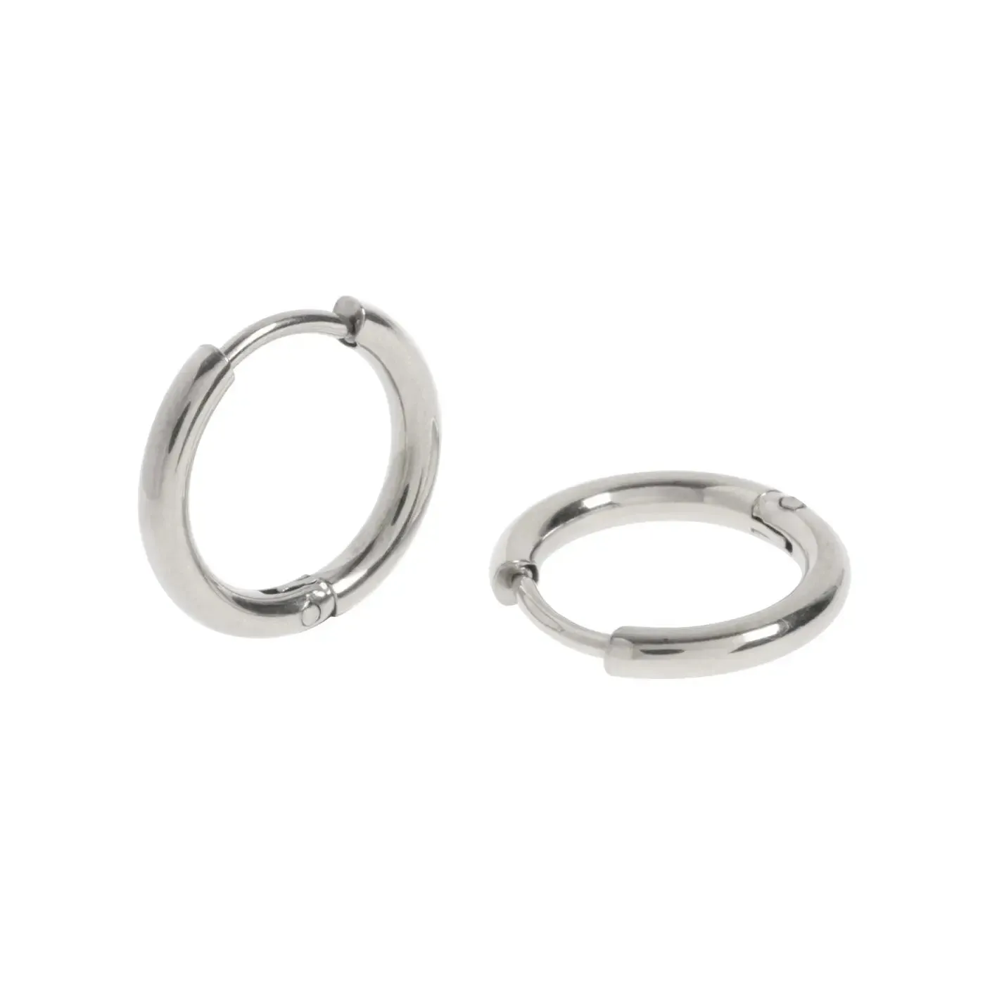 Harper - Hoop Earrings 12mm Stainless Steel