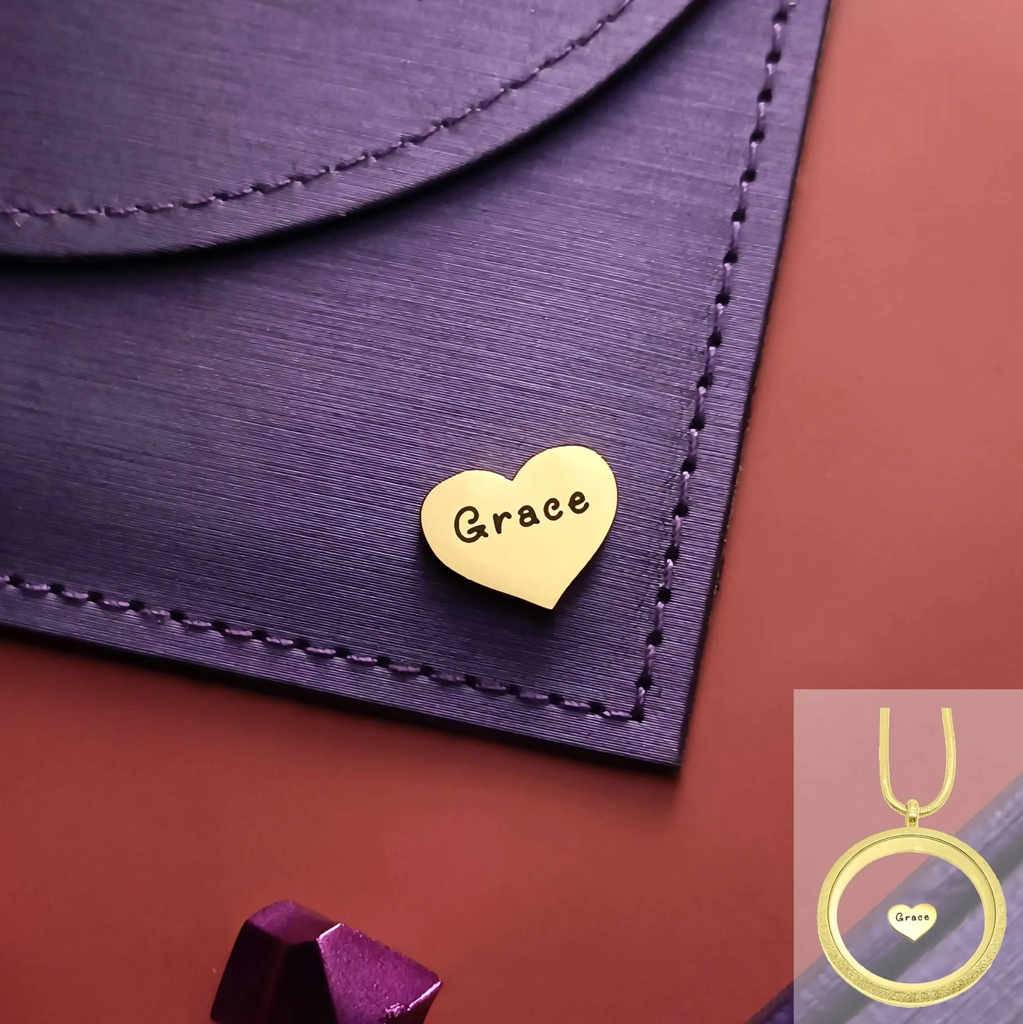 Heart Charm Personalised for Dream Locket