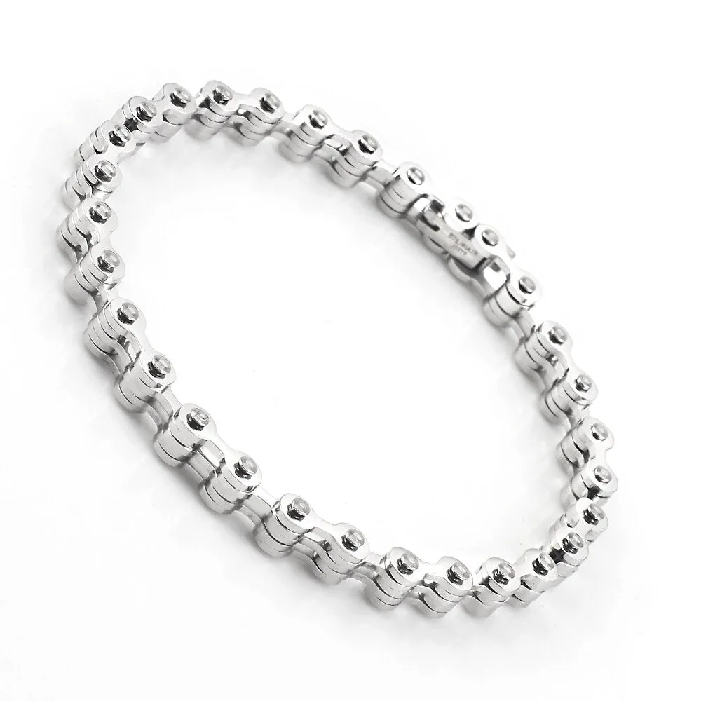 High Quality Stainless Steel Biker Chain Bracelets For Men Women
