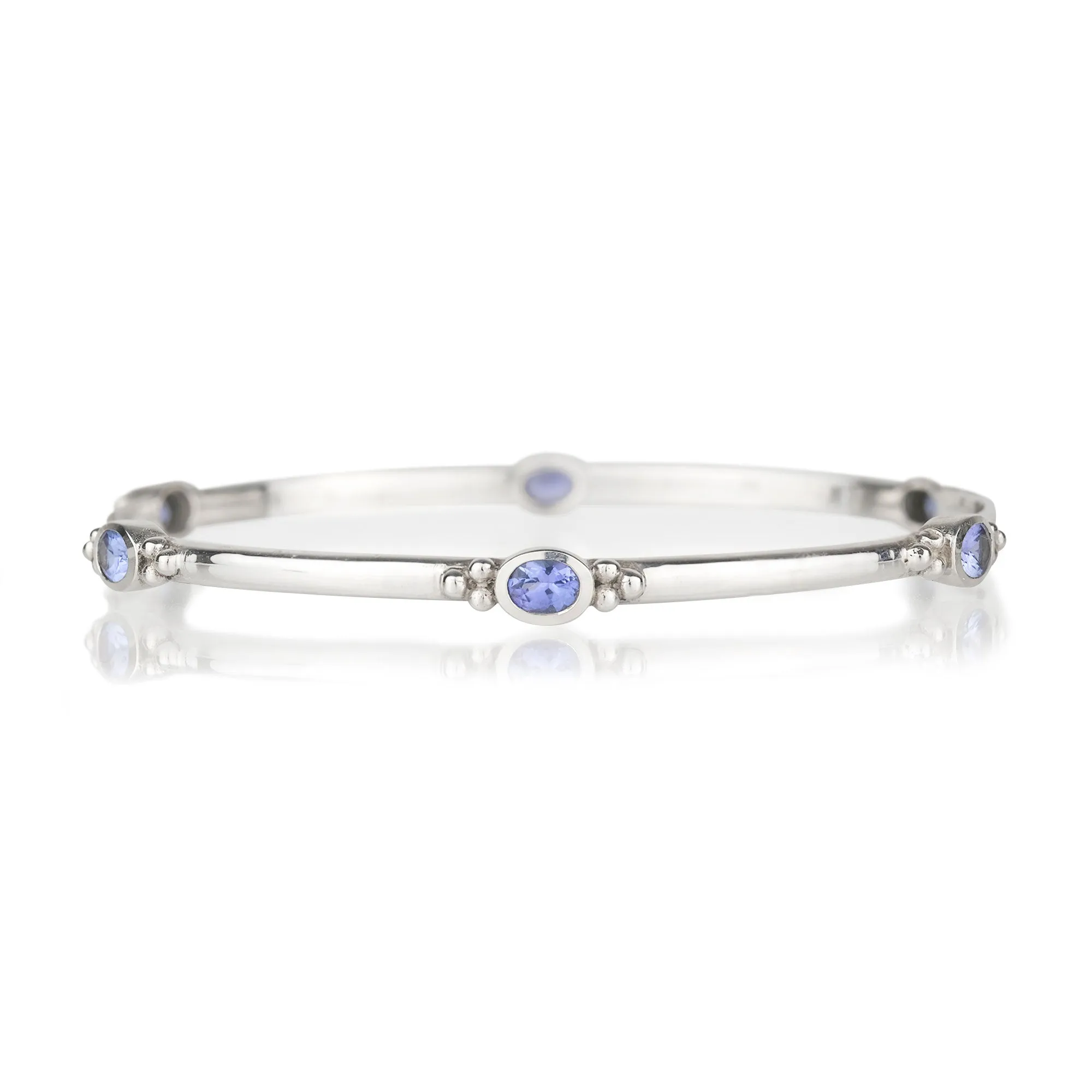 Holi Jewel Bangle - Tanzanite