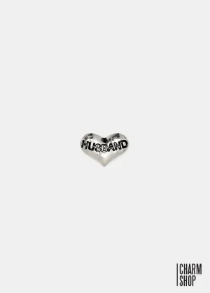 Husband Heart Locket Charm