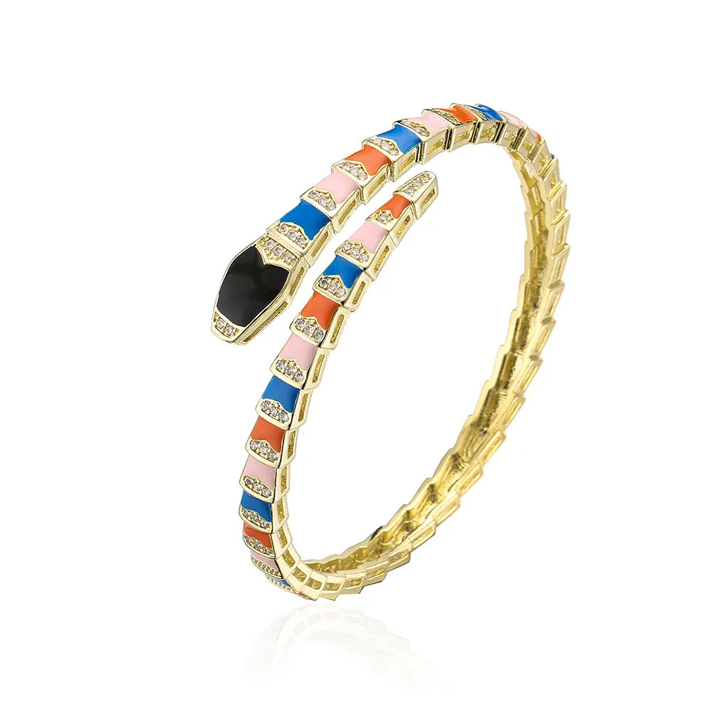 IG Style Copper Inlay Bangles