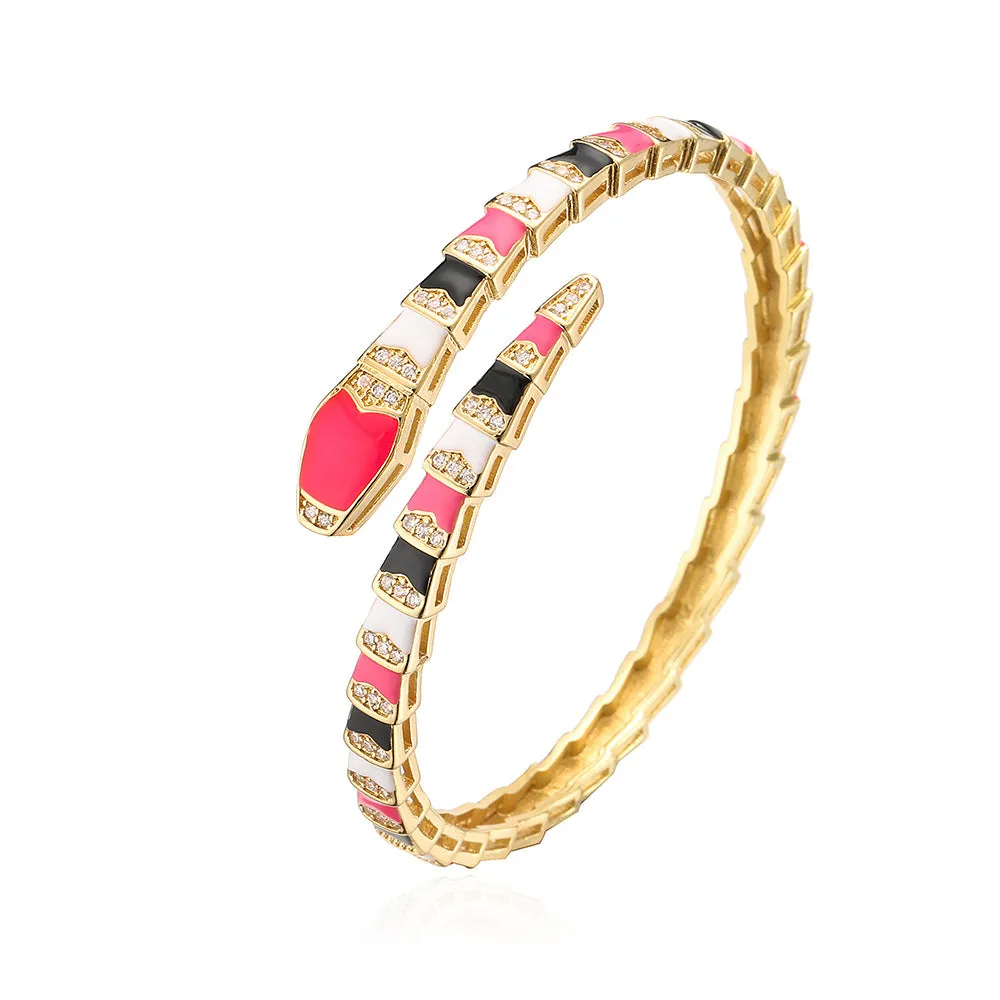 IG Style Copper Inlay Bangles