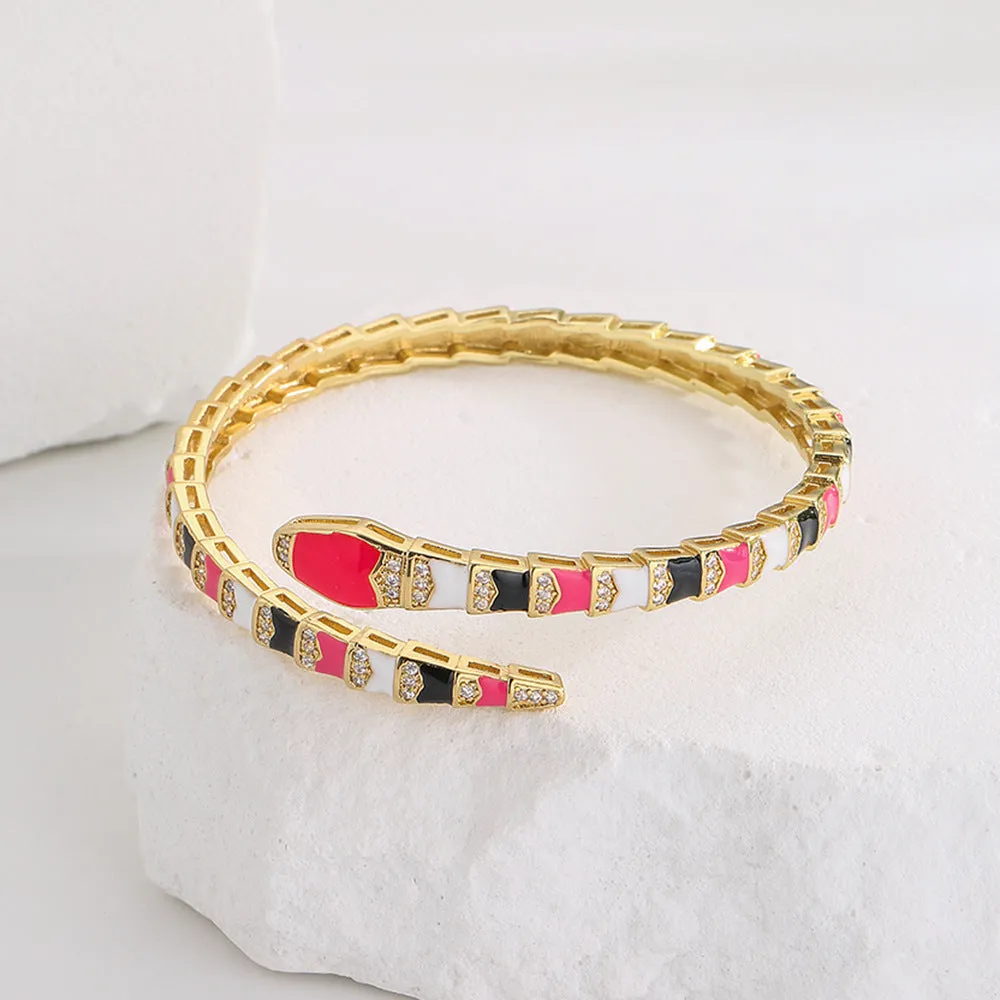 IG Style Copper Inlay Bangles