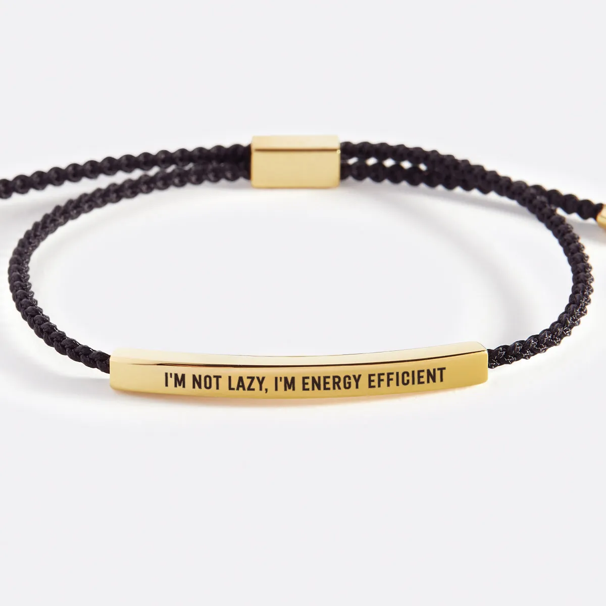 I'm Not Lazy, I'm Energy Efficient Inspire Bracelet