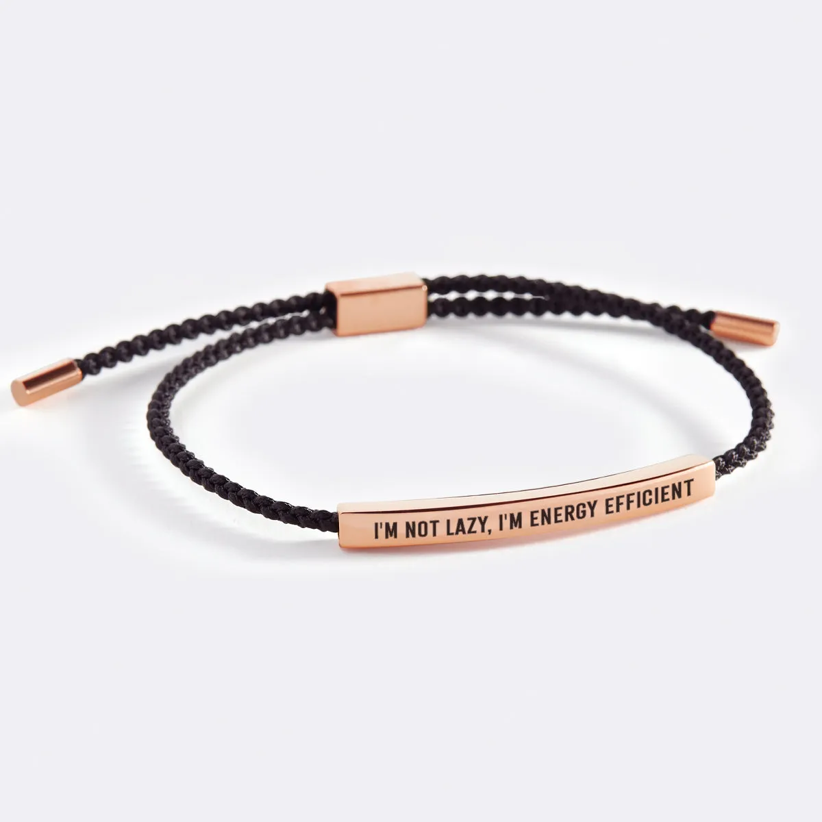 I'm Not Lazy, I'm Energy Efficient Inspire Bracelet