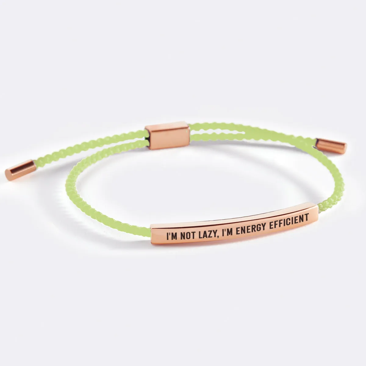 I'm Not Lazy, I'm Energy Efficient Inspire Bracelet