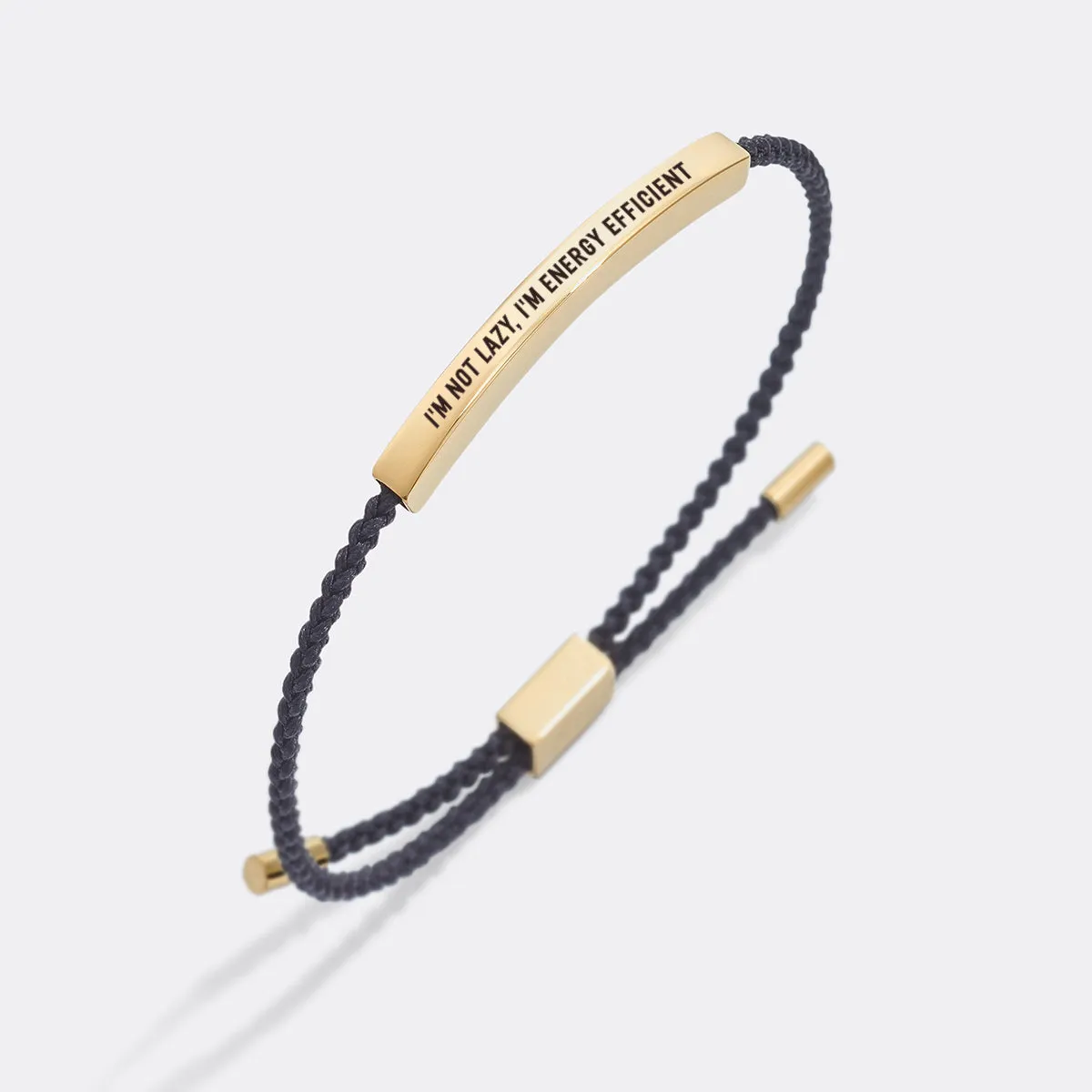 I'm Not Lazy, I'm Energy Efficient Inspire Bracelet