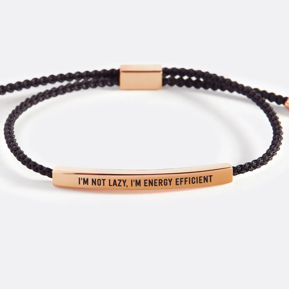 I'm Not Lazy, I'm Energy Efficient Inspire Bracelet