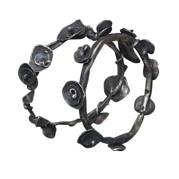 Industrial Flower Bangle