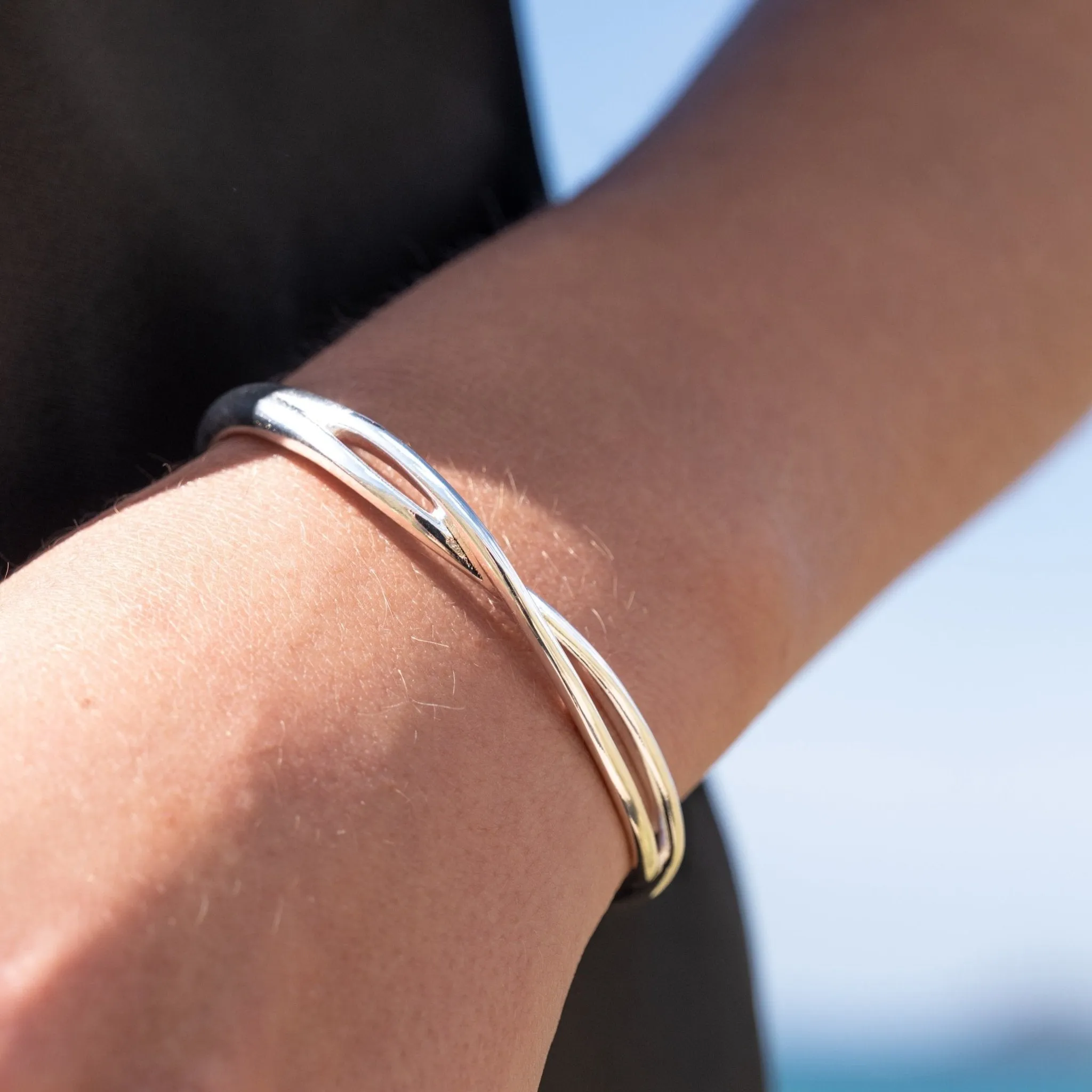 Infinity Twist Bangle
