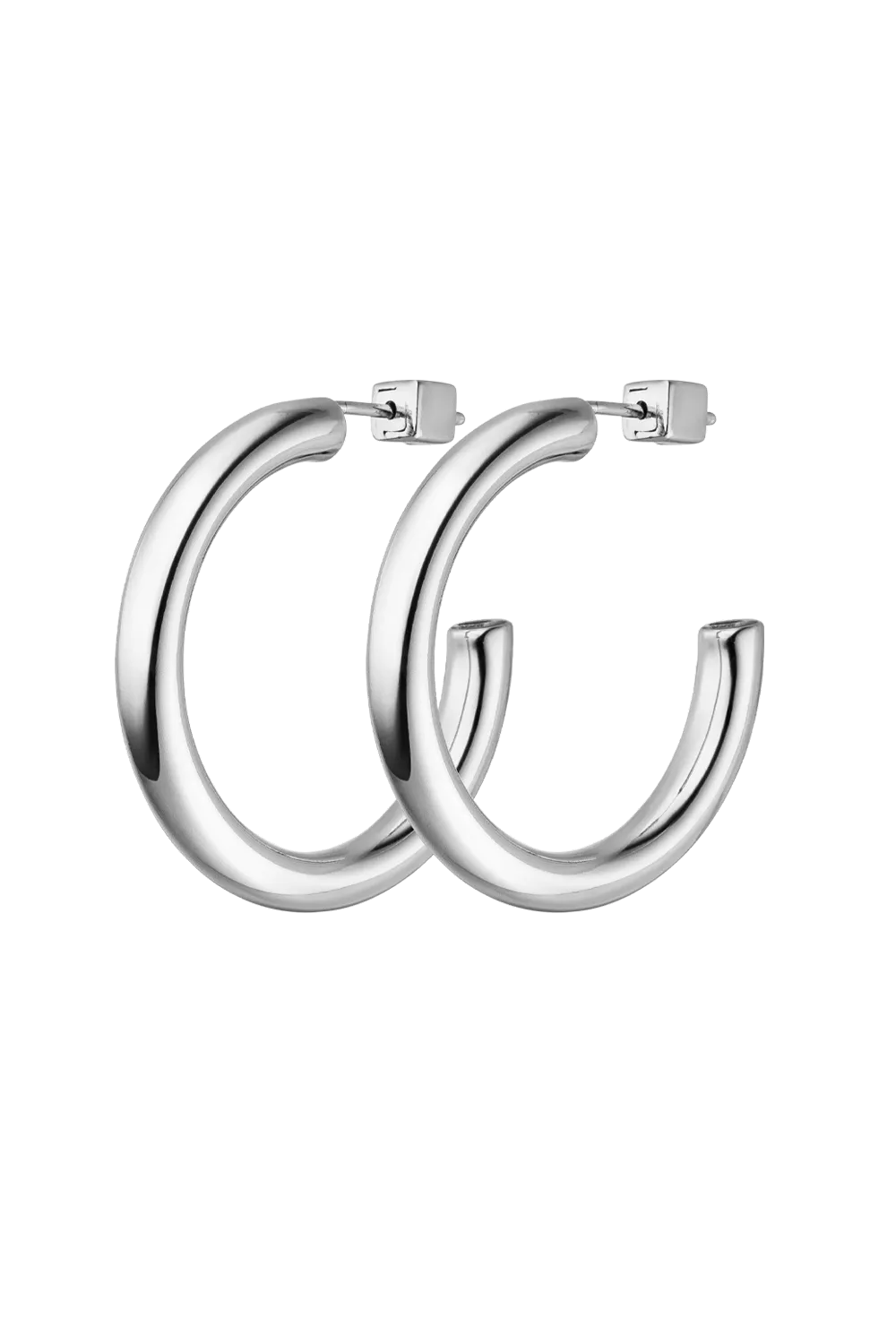 Léa Hoops Silver