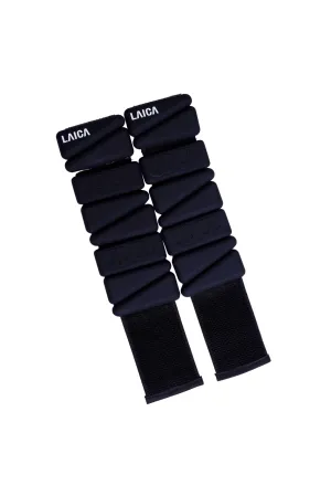 LAICA x Buttonscarves Athleisure Weighted Bangles - Black