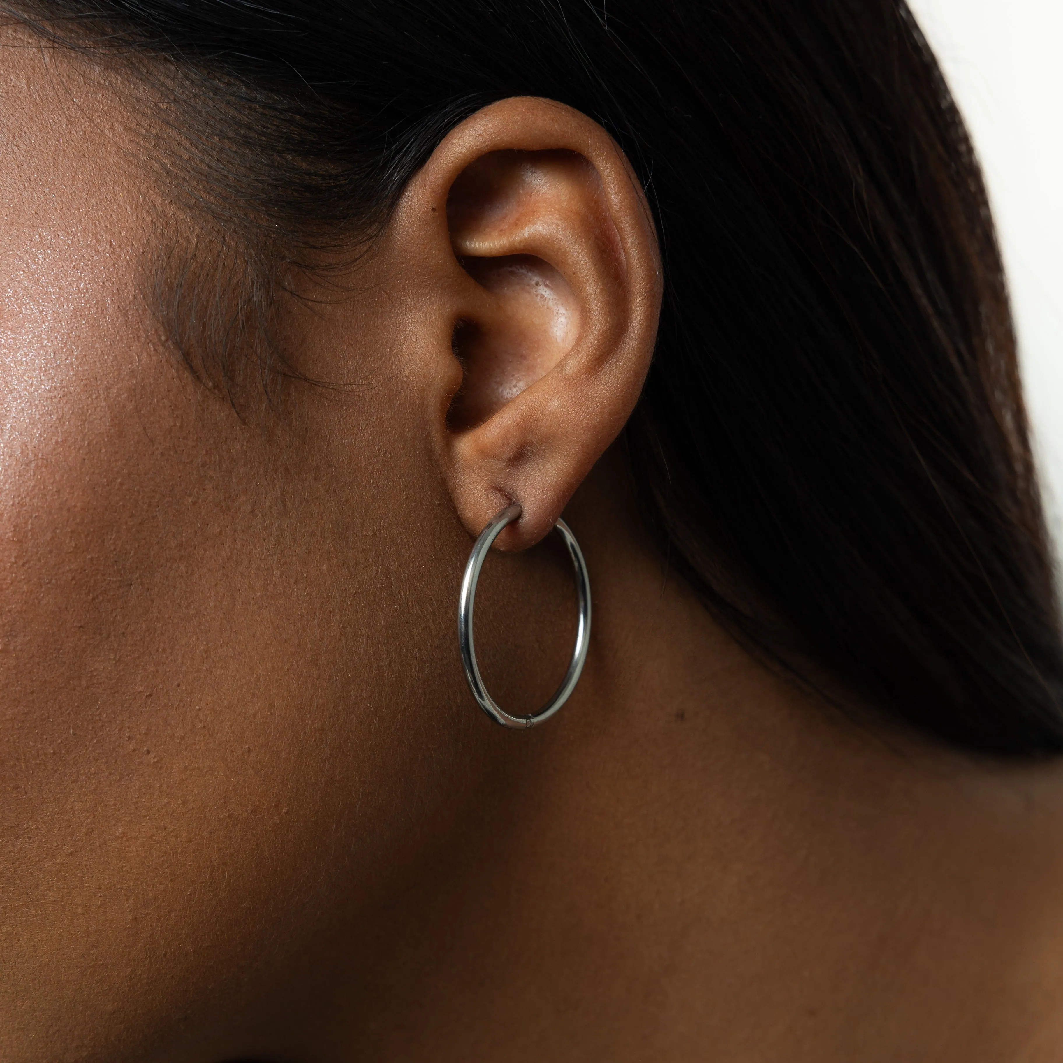 Large Essential Hoops | 25mm