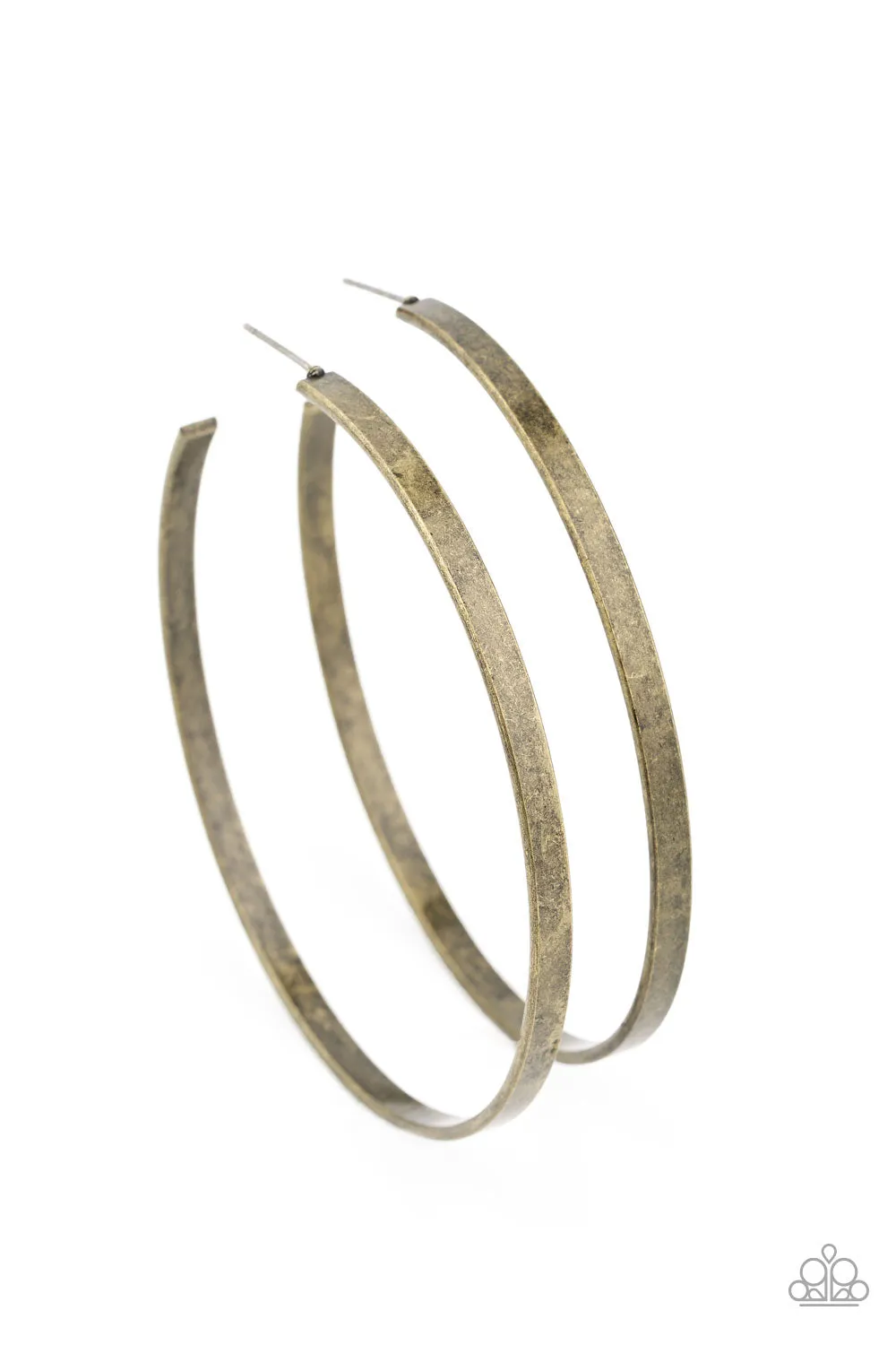 Lean Into The Curves - Brass Hoop