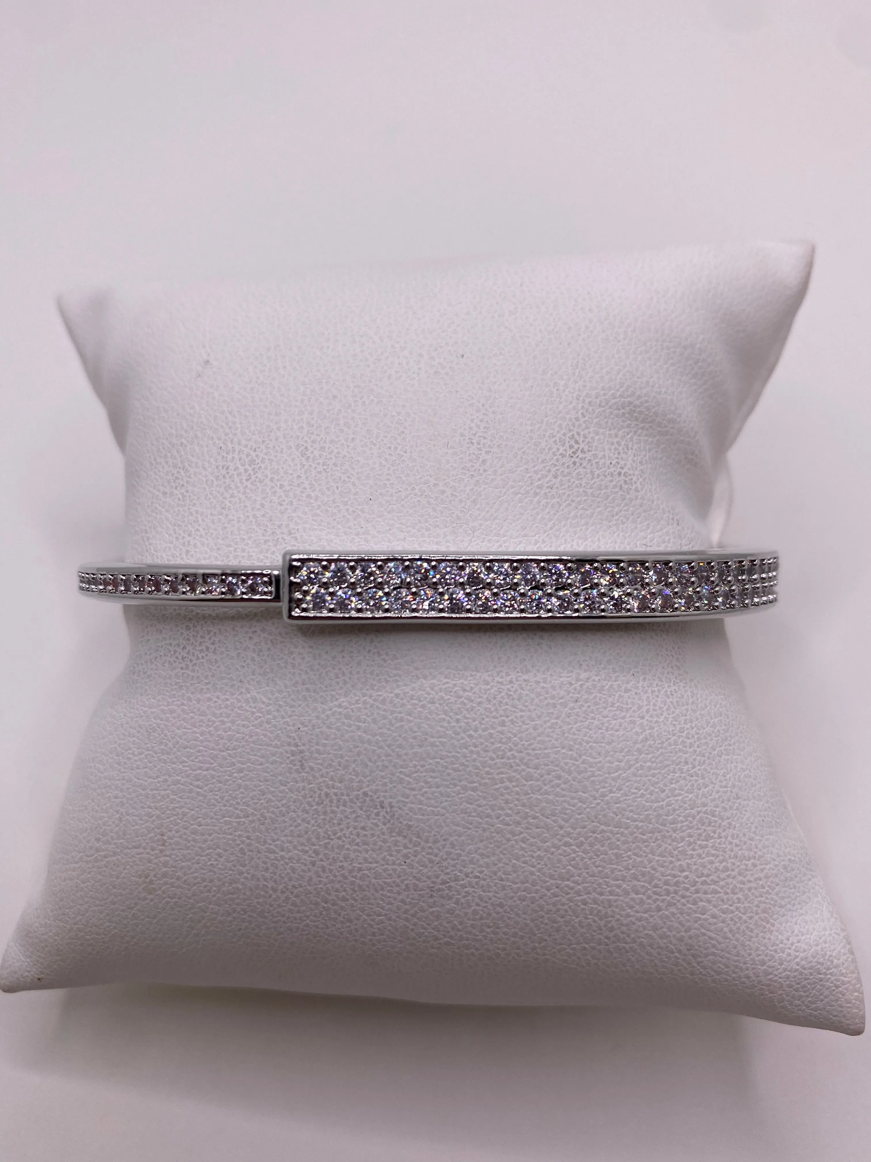 Love Knot With Micro Pave Stones