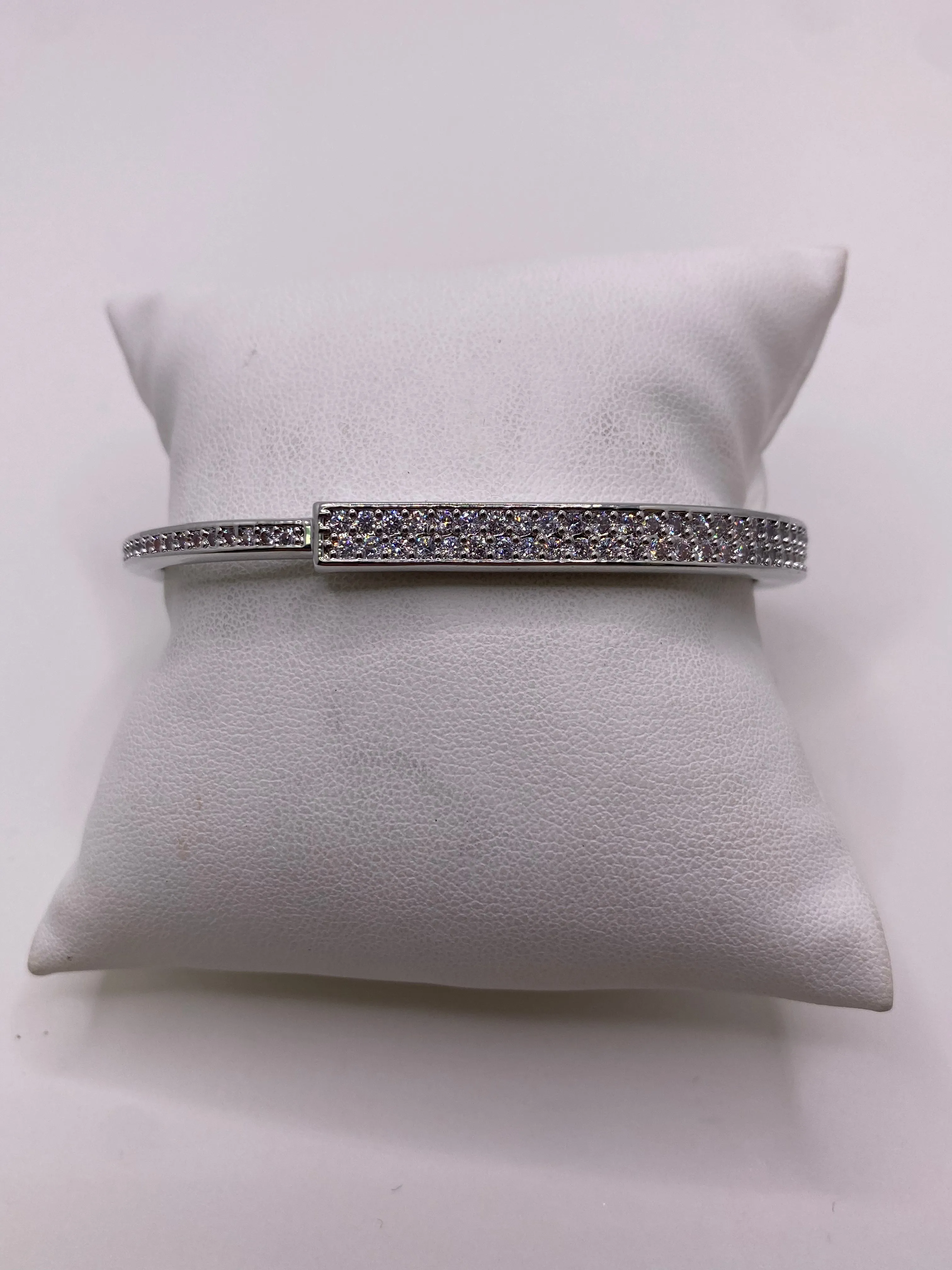 Love Knot With Micro Pave Stones