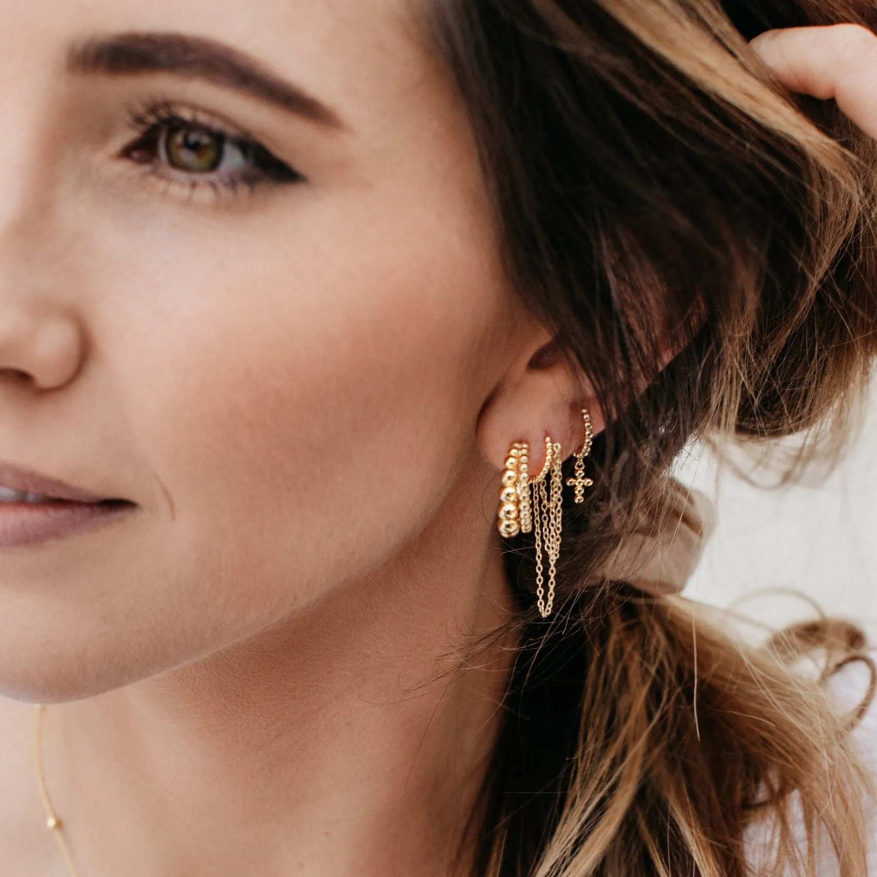 Love Local Jona Hoops 1cm
