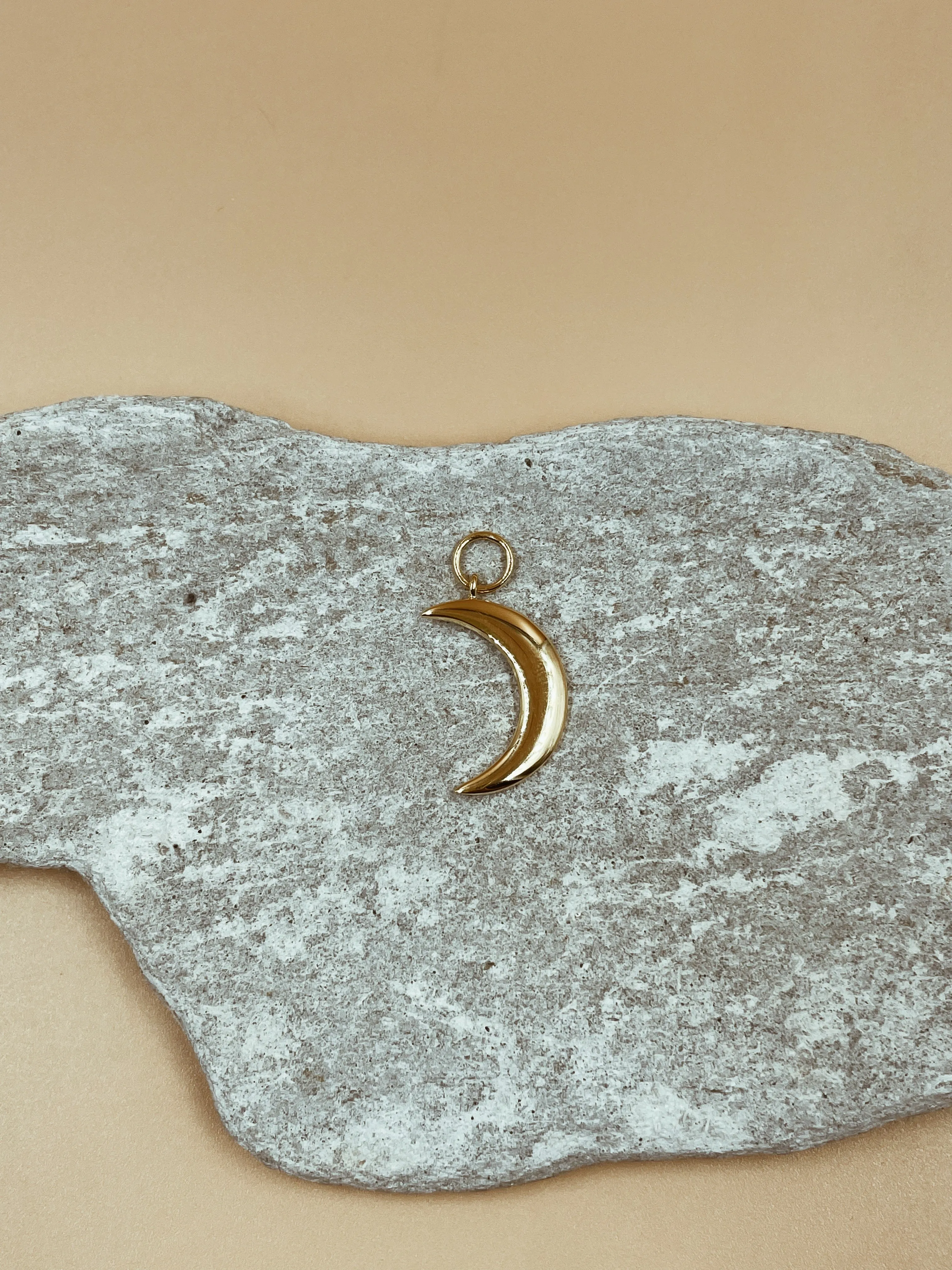 Mama Crescent Charm