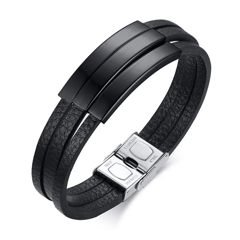 Men Women Dad Bracelets Wristband Bangle