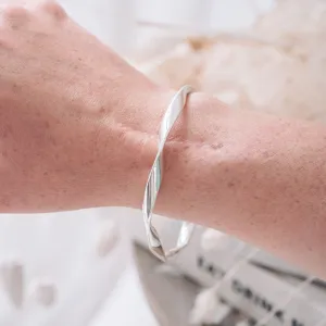 Michaela Silver Bangle