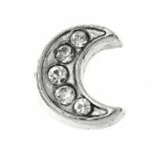 Moon Floating Charm for Glass Living Memory Locket Pendant
