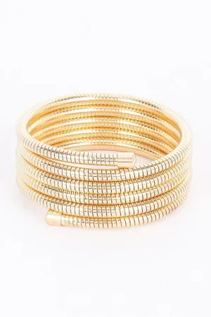 Multi Metal Spring Bracelet