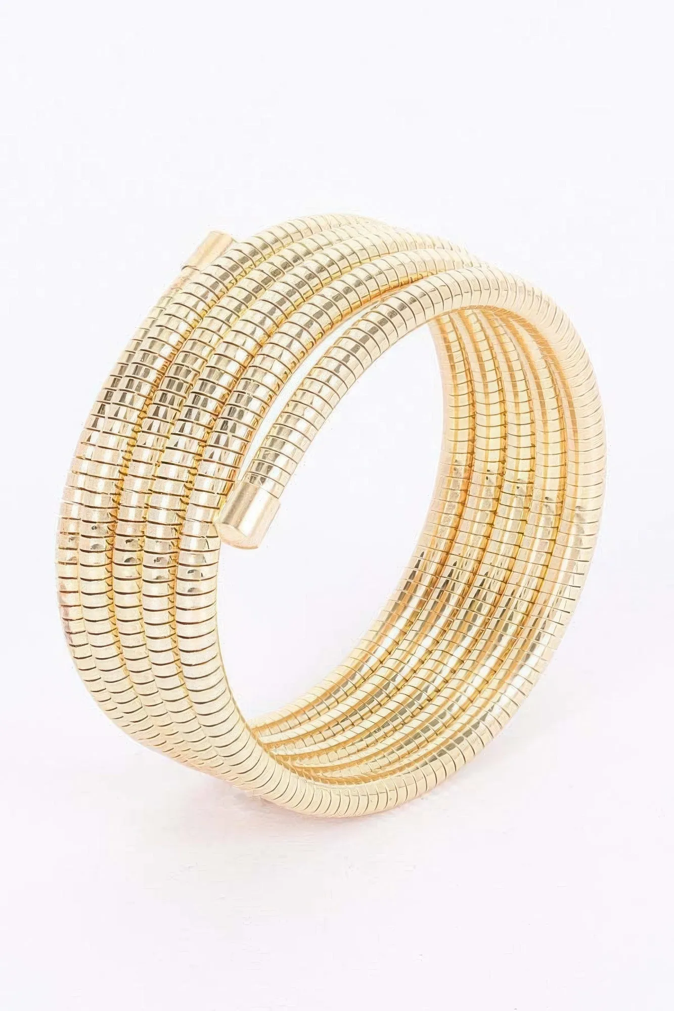 Multi Metal Spring Bracelet