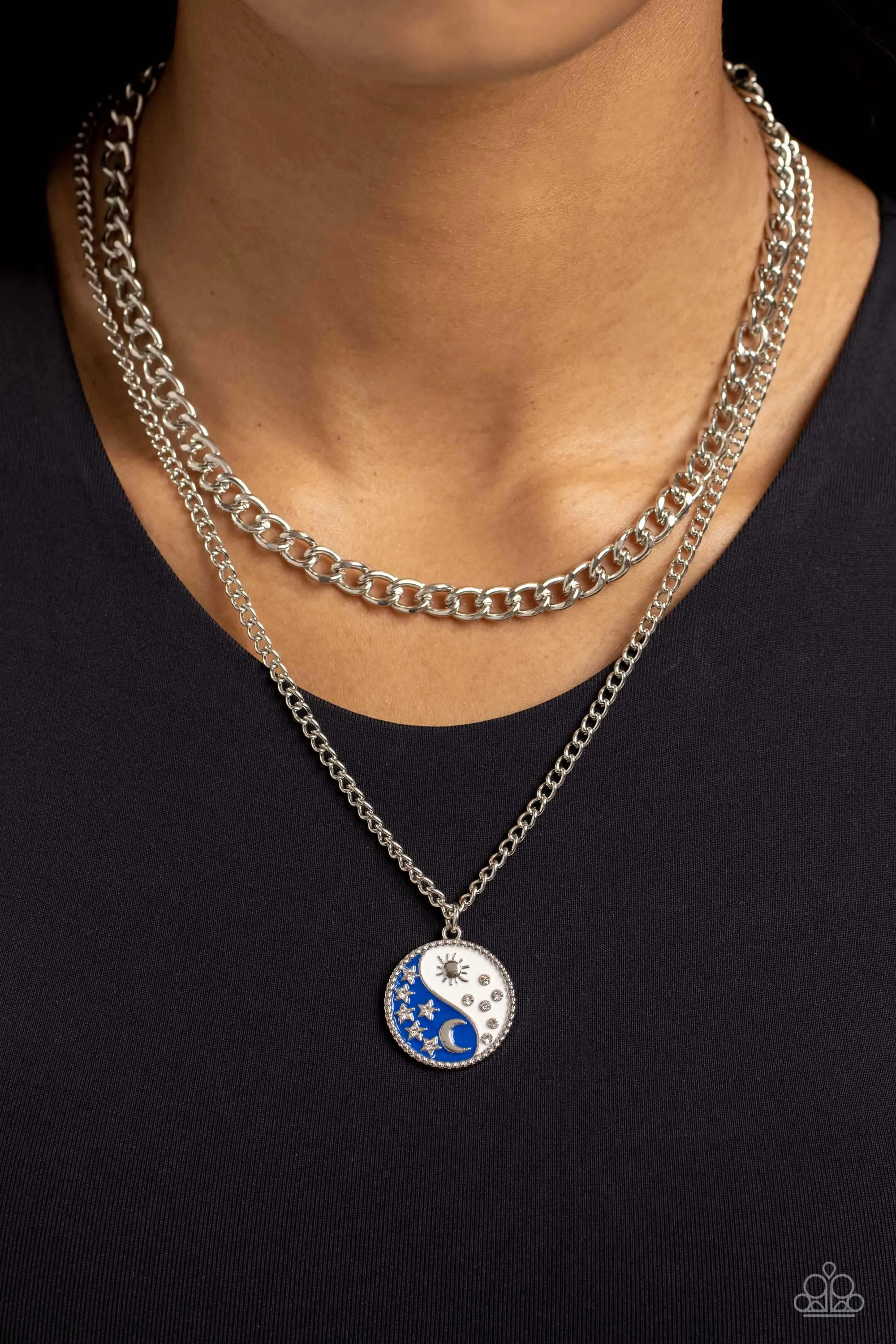 Necklace Night and Day - Blue N426