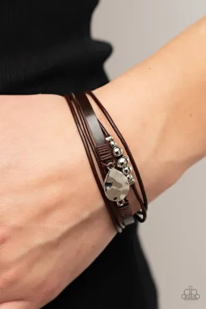 Paparazzi Bracelet ~ Tahoe Tourist - Brown