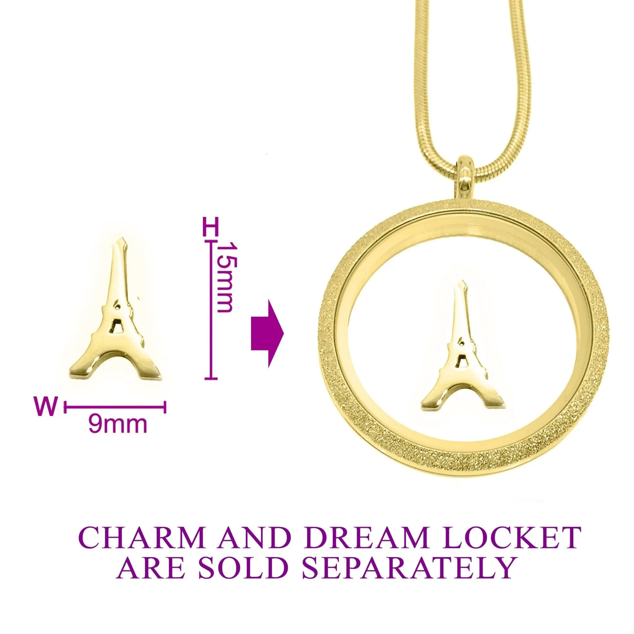 Paris Charm For Dream Locket