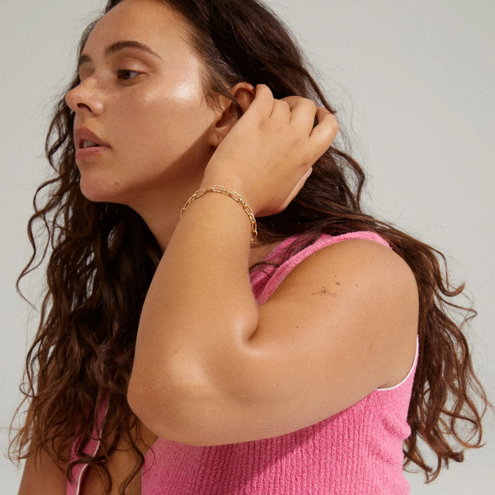 Pause Bracelet - Gold Plated