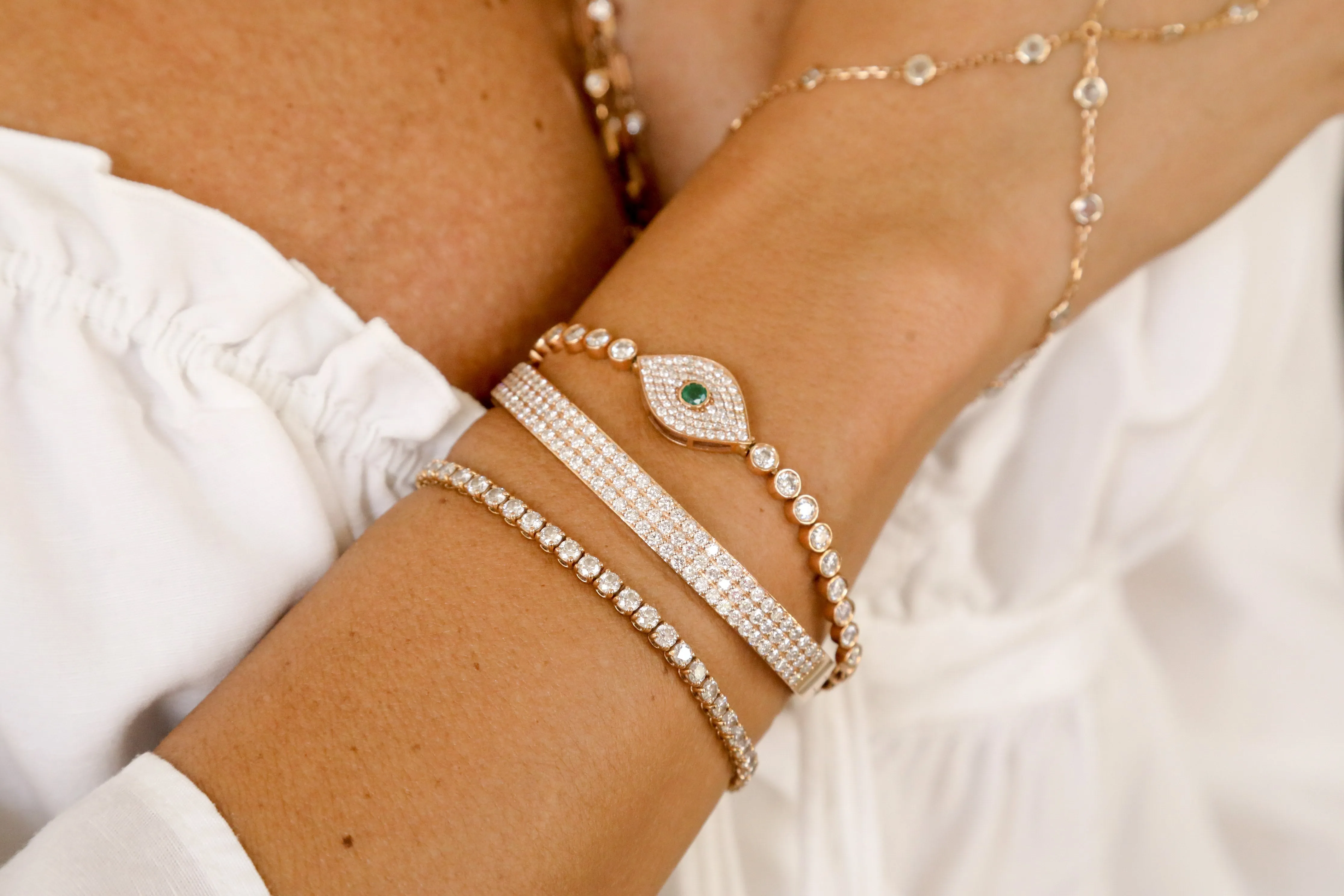 Pave Bangle