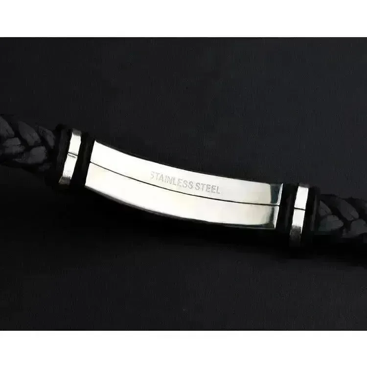Personalized Jewelry Custom Bracelet for Women Men PU Leather Bracelet