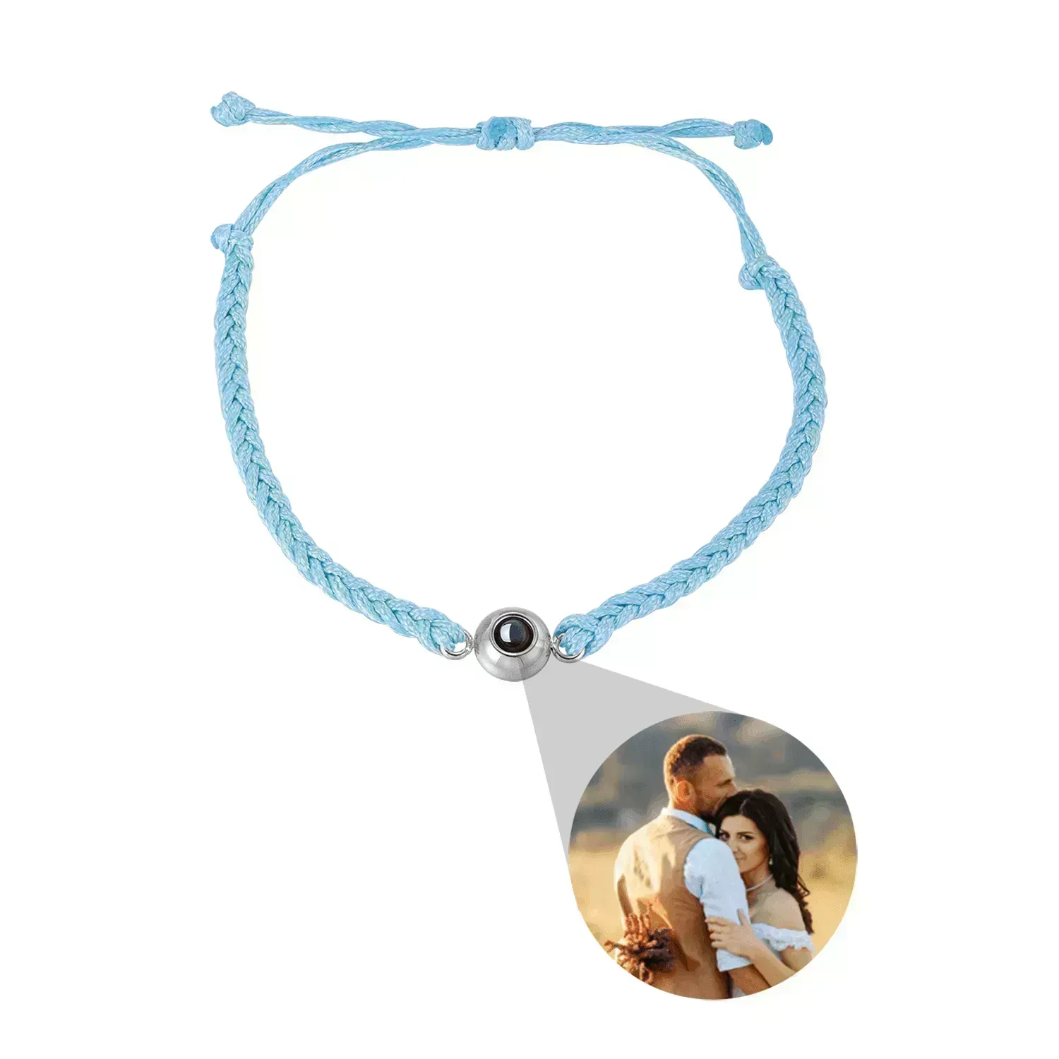 Personalized Photo Projection Bracelet - Perfect Valentine's Gift