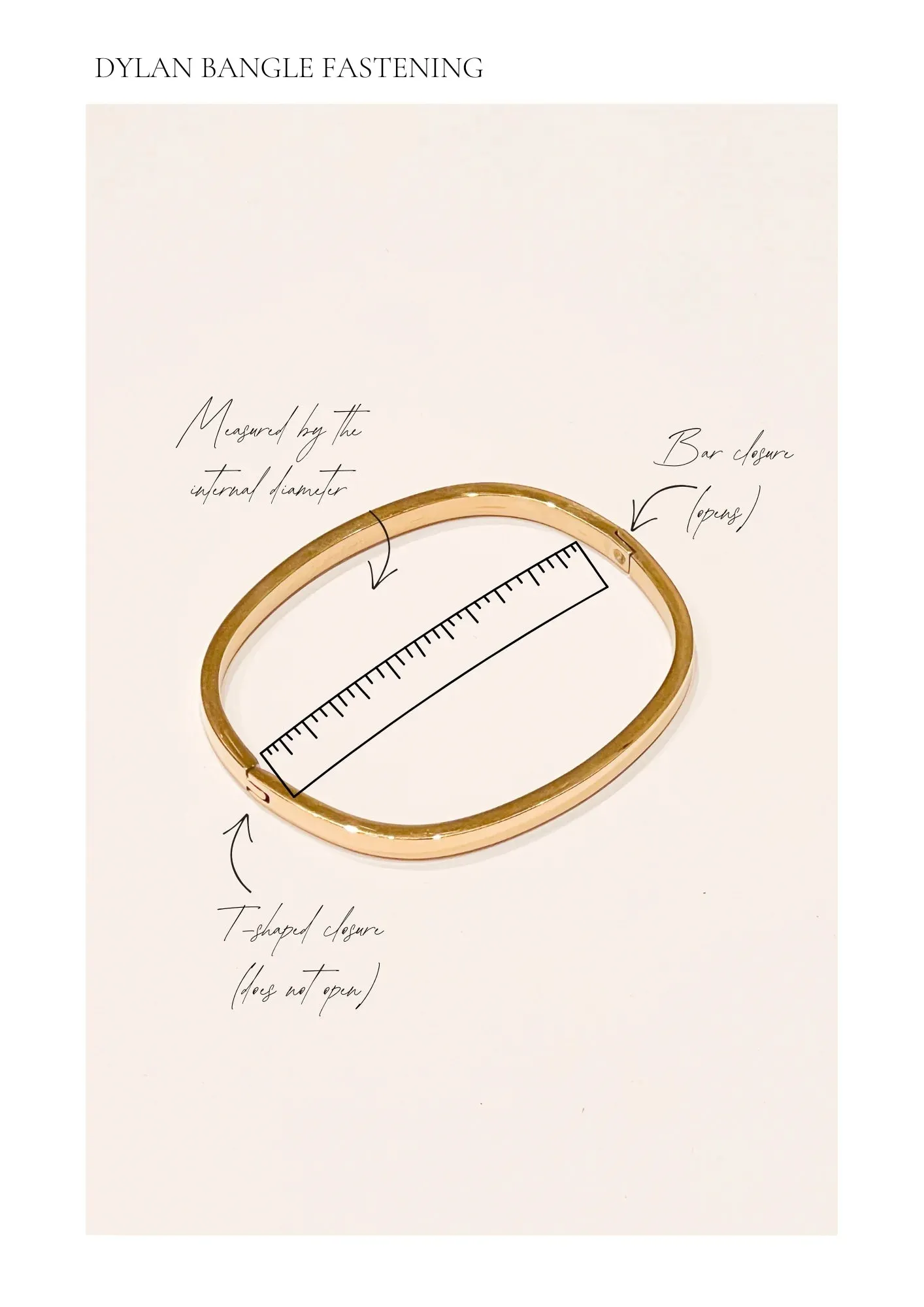 Porter Jewellery Dylan Bangle - Silver / Celestial