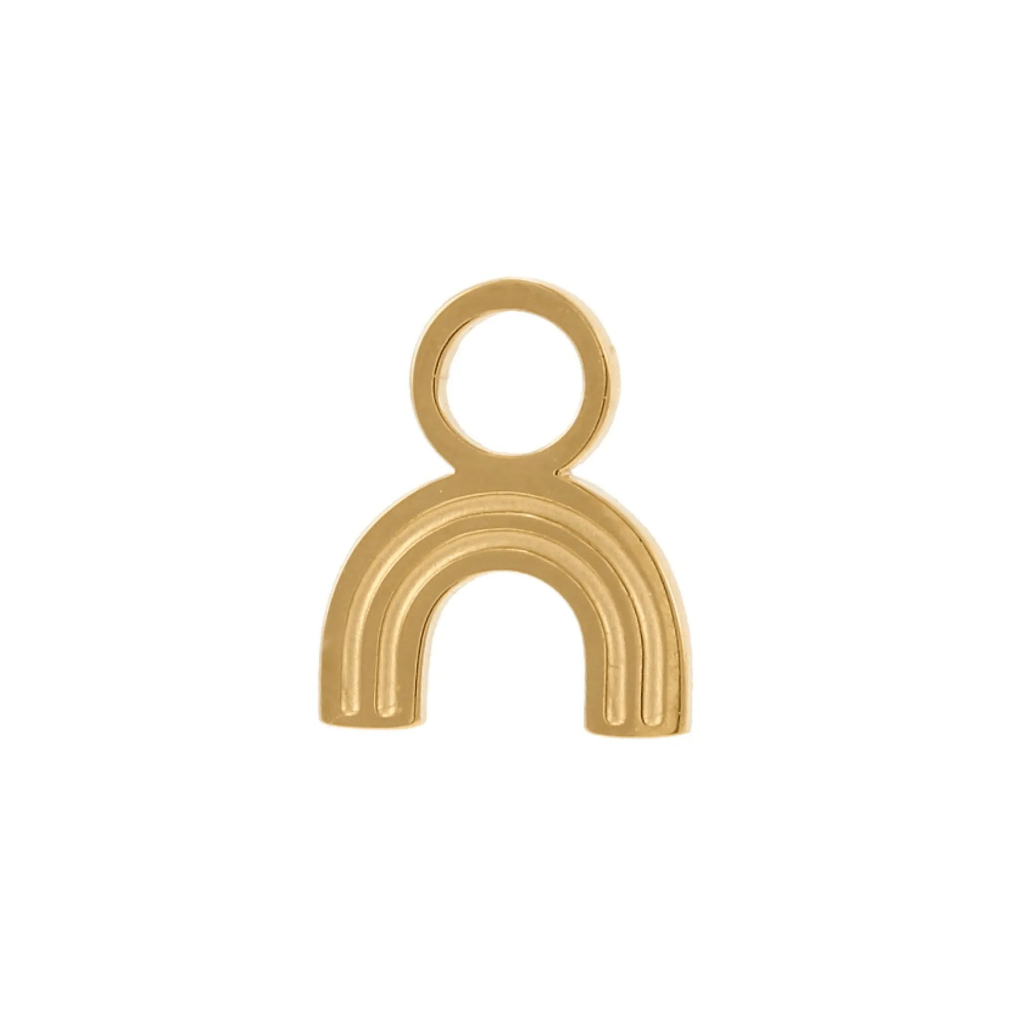 Rainbow Hoop Charm