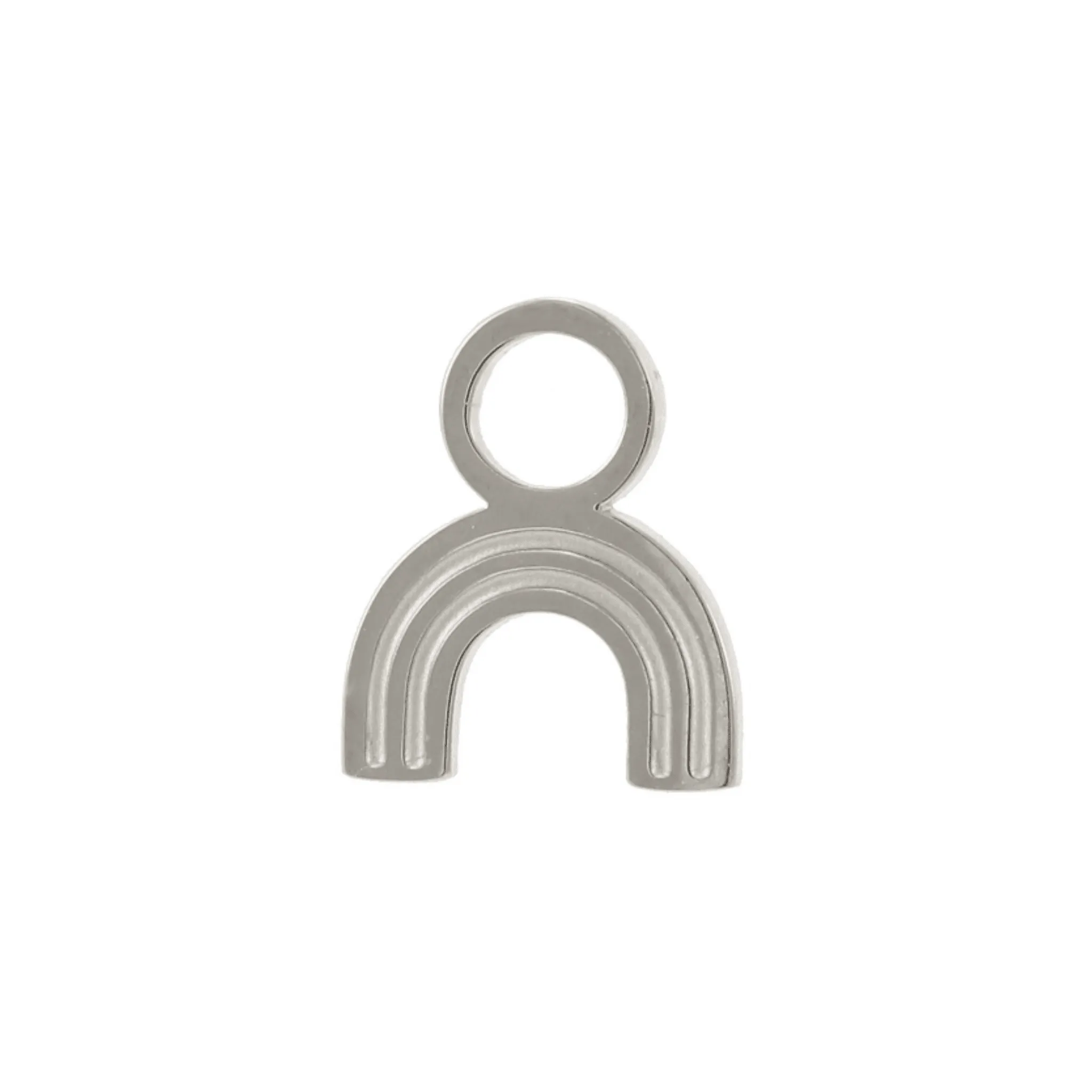 Rainbow Hoop Charm
