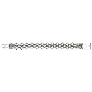 SG Liquid Metal B94-AS Antique Silver Bracelet by Sergio Gutierrez
