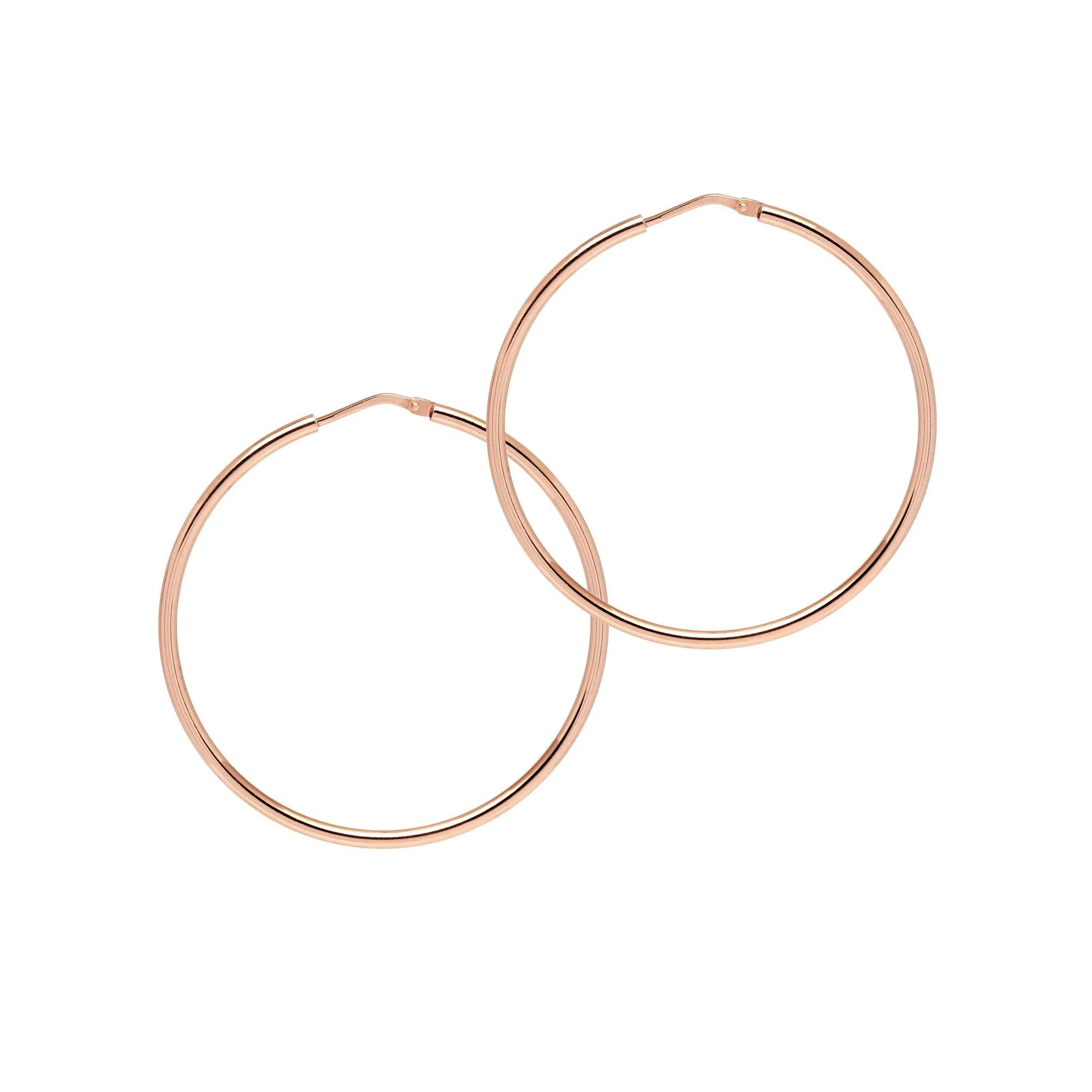 Skinny Everyday ‘Chica Latina’ Hoop Earrings - Medium - Gold