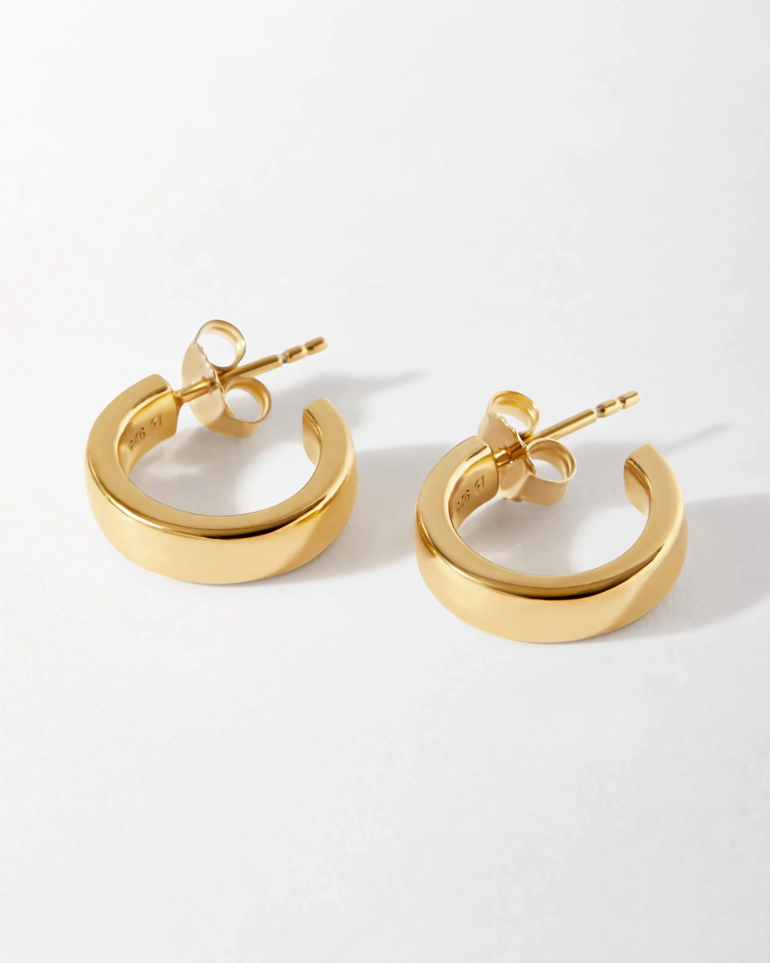 Small Everyday Hoops - Gold
