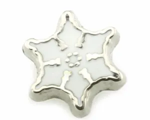 Snowflake Floating Charm