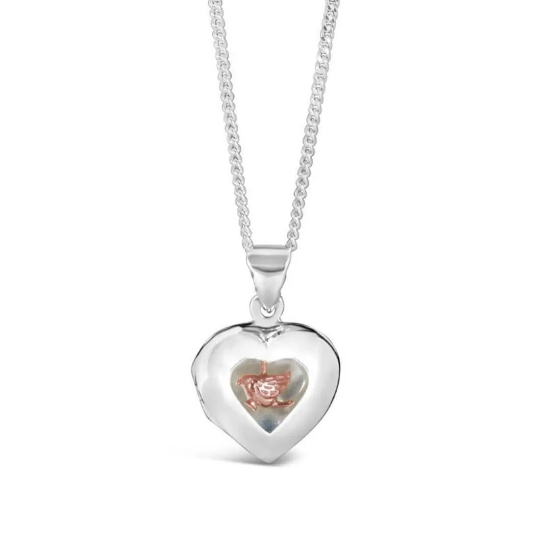 Song In My Heart Locket | Rose Gold