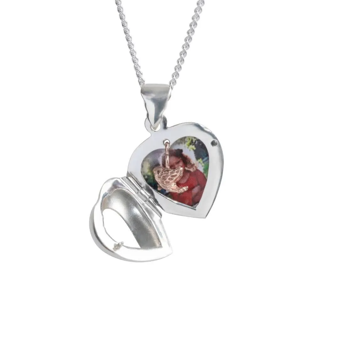 Song In My Heart Locket | Rose Gold
