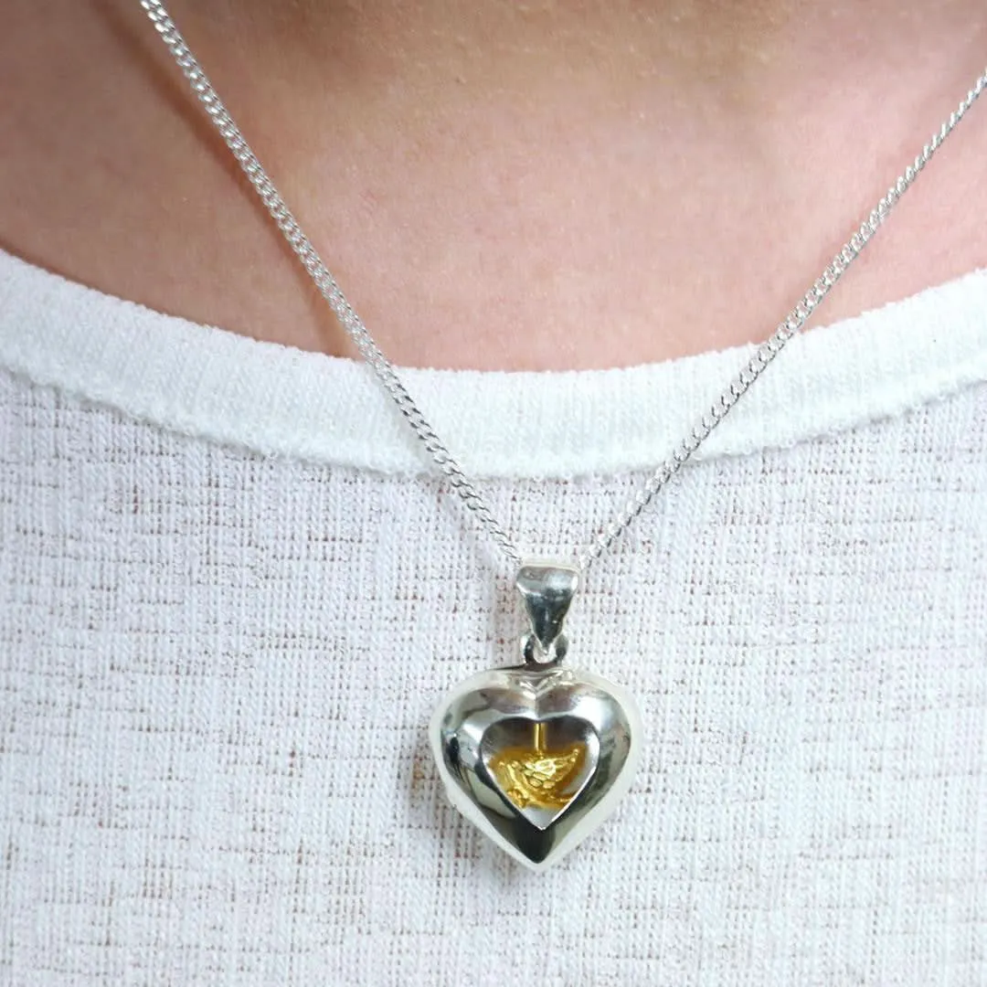 Song In My Heart Locket | Rose Gold