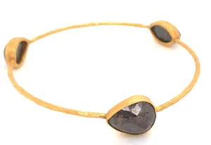 Stacking Rose-cut Diamond Bangle 4