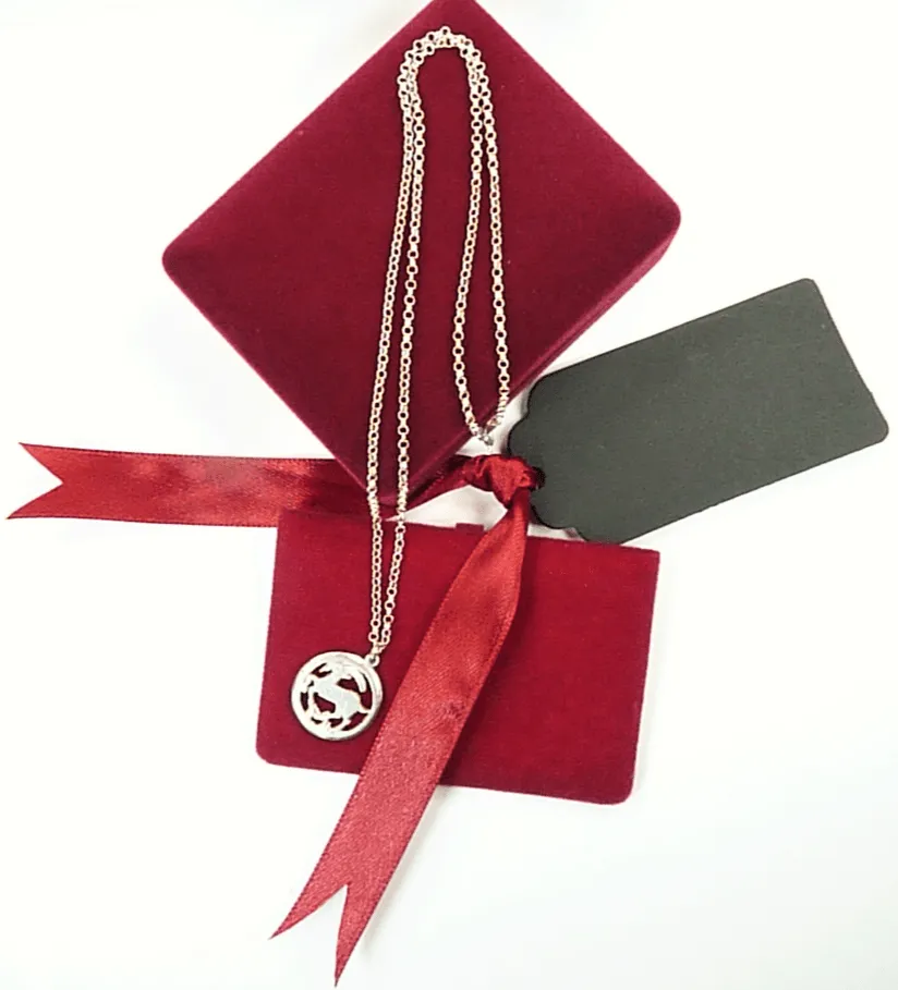 Sterling Silver Capricorn Pendant With Sterling 18 Inch Necklace